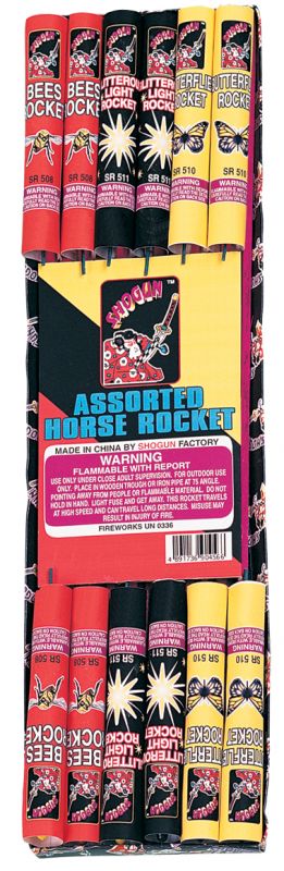 HORSE ROCKETS ASSORTMENT